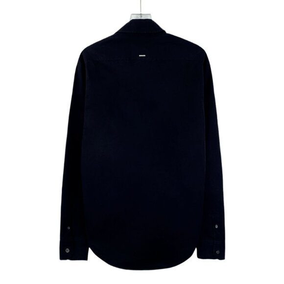Louis Vuitton Black Cotton Long-Sleeved Single-Breasted Shirt With Pocket Logo L - Picture 8 of 8